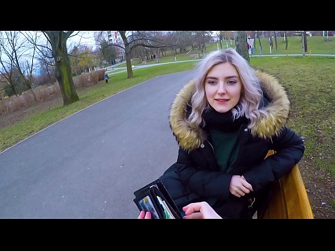❤️ Глытае гарачую сперму незнаёмца за грошы - мінет у парку ад Евы Эльфі Сэкс-відэа у нас